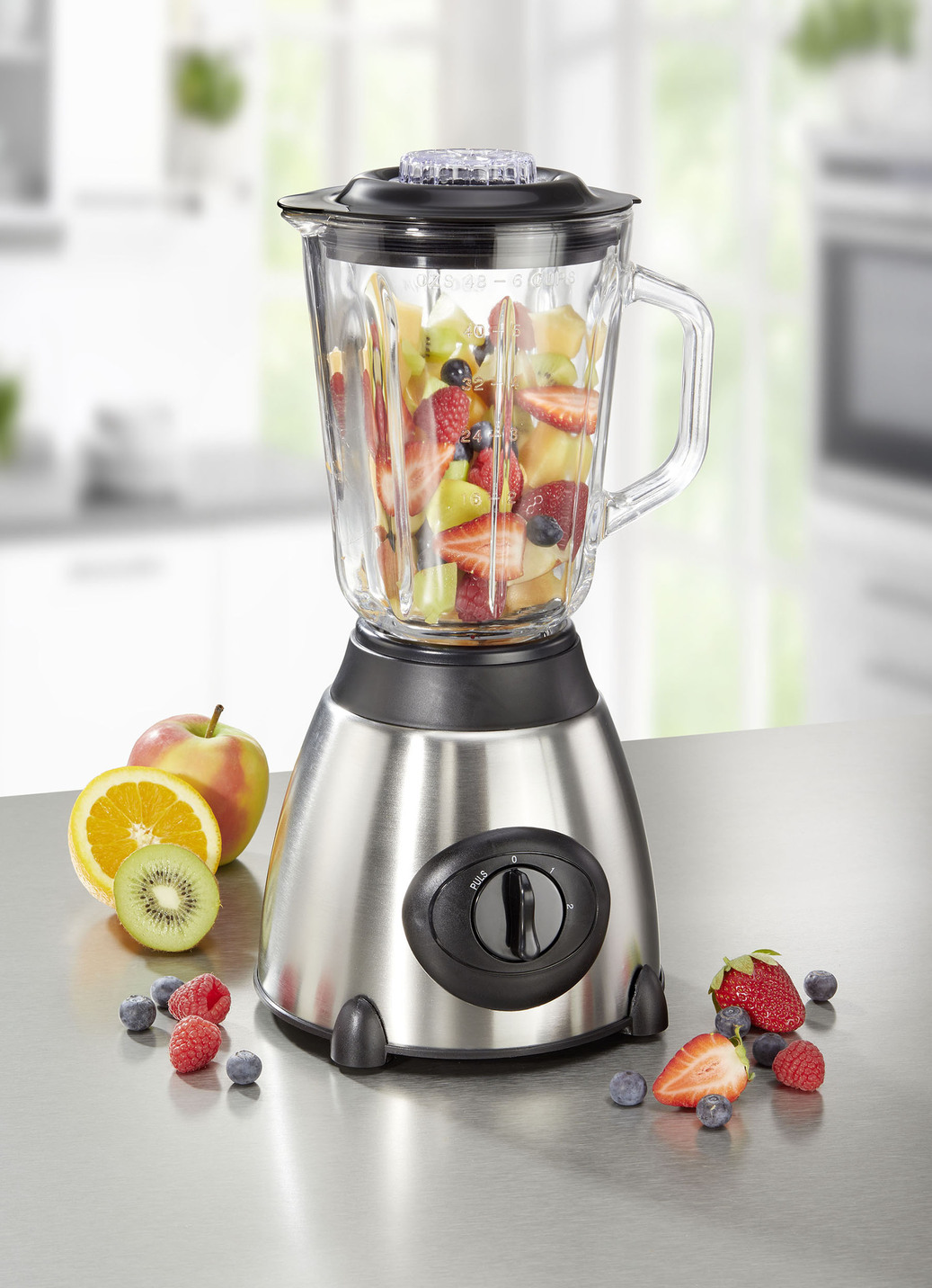 MultifunktionsStandmixer mit KaffeemühlenAufsatz Elektrische