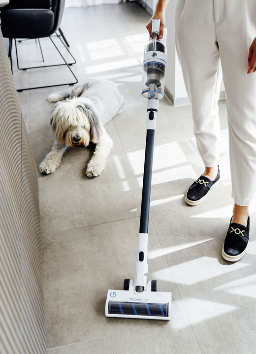 - Hoogo S6 – 2-in-1-Akku-Handstaubsauger – leicht und flexibel, in Farbe WEISS-GRAU Ansicht 1