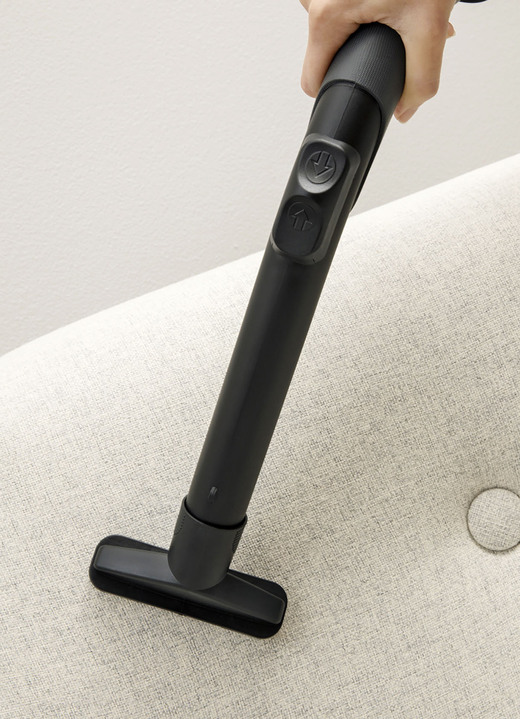 Mit Kabel - Hoogo B3+ Bodenstaubsauger - Kraftvoll, wendig und leise, in Farbe WEISS-GRAU Ansicht 4