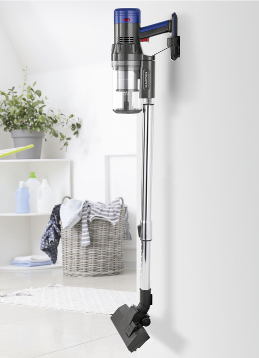 Mit Akku - Akku-Handstaubsauger mit leistungsstarkem Akku Ansicht 6 Mit Akku - Akku-Handstaubsauger mit leistungsstarkem Akku, in Farbe ANTHRAZIT-BLAU Ansicht 6