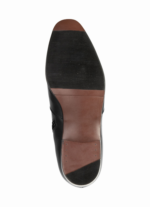 Stiefeletten - GINO GALANTE, elegante Herren-Stiefeletten, mit Reißverschluss, in Größe 040 bis 046, in Farbe SCHWARZ Ansicht 3