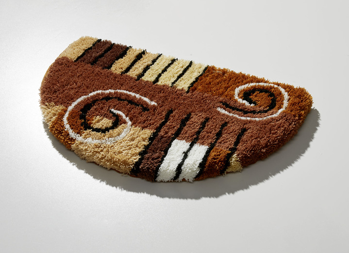 Badgarnituren - Badgarnitur in Table Tuft Qualität , in Größe 100 (Vorleger halbrund, 50/ 80 cm) bis 112 (WC-Deckelbezug, 47/ 50 cm), in Farbe BLAU Ansicht 4