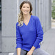 Basics - Pullover in Strukturmix – Farbe ROYALBLAU Basics - Pullover in Strukturmix, in Größe 036 bis 052, in Farbe ROYALBLAU