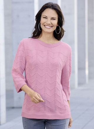 Pullover in Mustermix