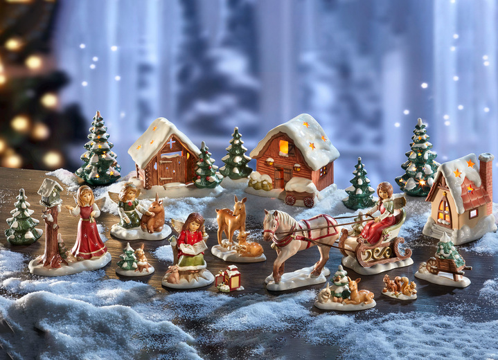 - Häschen am Baumstamm, in Farbe GRÜN-BRAUN, in Ausführung Häschen am Baumstamm Ansicht 2