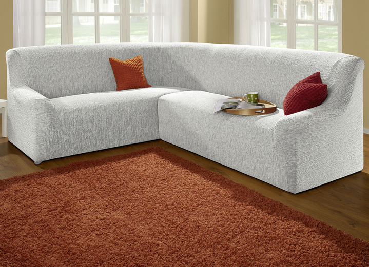 Sessel- & Sofaüberwürfe - Stretchbezüge, in Größe 101 (Sesselbezug) bis 106 (Stuhlbezug), in Farbe BRAUN Ansicht 19