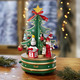 Weihnachtliche Dekorationen - Spieldose Weihnachtsbaum, in Farbe ROT