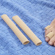 Gesunder Fuß - Zehenschutz, 2 Stück, mit Silikon-Innenseite, in Farbe BEIGE – Farbe BEIGE – Ansicht 1