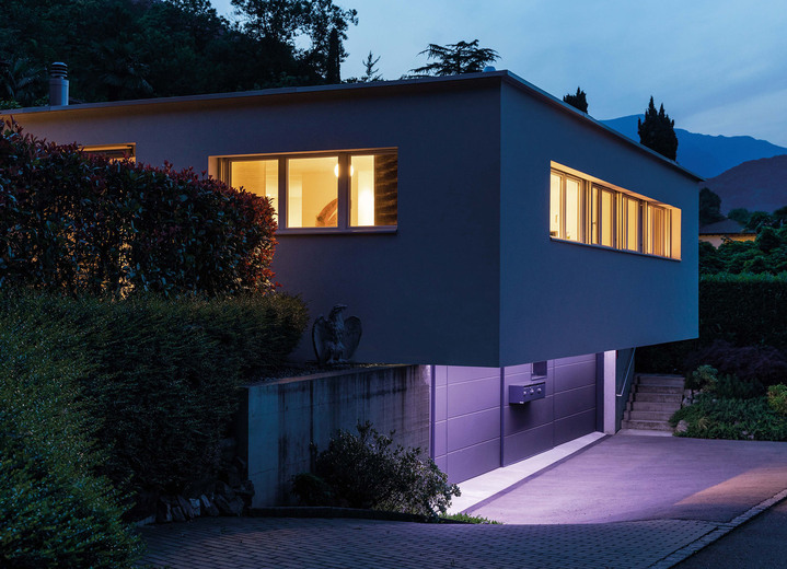 Gartenbeleuchtung - LED-Strahler Panta Trio Solar, in Farbe SCHWARZ Ansicht 5