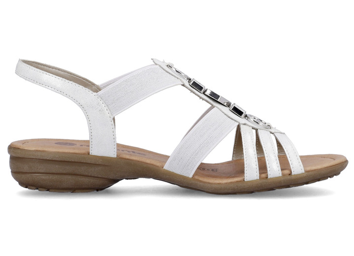 Sandaletten & Pantoletten - Remonte Riemchen-Sandalen mit Metallschmuck, in Größe 036 bis 042, in Farbe JEANS Ansicht 10