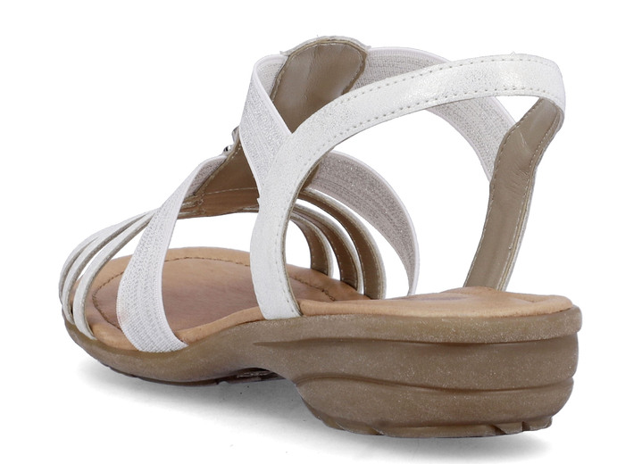 Sandaletten & Pantoletten - Remonte Riemchen-Sandalen mit Metallschmuck, in Größe 036 bis 042, in Farbe JEANS Ansicht 9