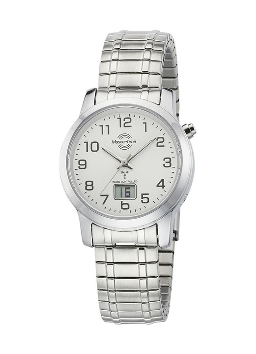Zugband - Master Time Damen-Funkuhr, in Farbe  Ansicht 3