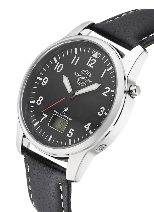 Funkuhren/Solaruhren - Master Time Sportliche Herren Funkuhr Ansicht 4 Funkuhren/Solaruhren - Master Time Sportliche Herren Funkuhr, in Farbe  Ansicht 4