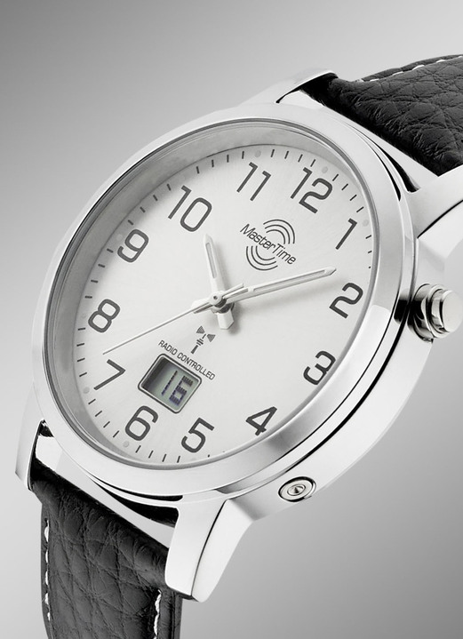 Funkuhren/Solaruhren - Master Time Herrenuhr Ansicht 2 Funkuhren/Solaruhren - Master Time Herrenuhr, in Farbe  Ansicht 2