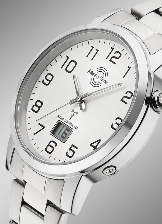 Funkuhren/Solaruhren - Master Time klassische Herrenuhr, in Farbe  Ansicht 2