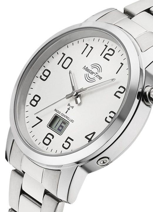 Funkuhren/Solaruhren - Master Time klassische Herrenuhr, in Farbe  Ansicht 5