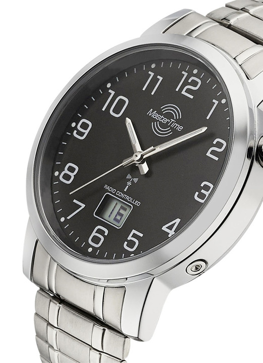 Funkuhren/Solaruhren - Master Time Funk-Herrenuhr Ansicht 5 Funkuhren/Solaruhren - Master Time Funk-Herrenuhr, in Farbe  Ansicht 5