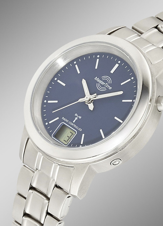 Titanband - Master Time Funk Damenuhr aus Titan Ansicht 2 Titanband - Master Time Funk Damenuhr aus Titan, in Farbe  Ansicht 2