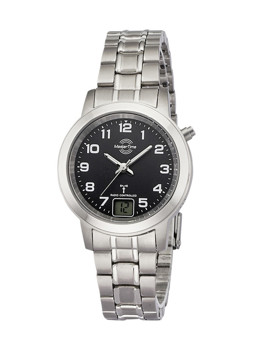 Titanband - Master Time Funk-Damenuhr aus Titan, in Farbe  Ansicht 4