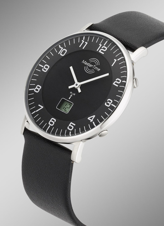 Funkuhren/Solaruhren - Master Time Funkuhr für Herren Ansicht 2 Funkuhren/Solaruhren - Master Time Funkuhr für Herren, in Farbe  Ansicht 2
