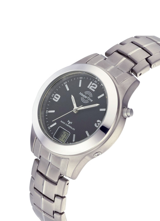Titanband - Master Time Funk Damenuhr aus Titan, in Farbe  Ansicht 5