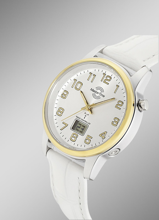 Lederband - Master Time Funk-Damenuhr Ansicht 2 Lederband - Master Time Funk-Damenuhr, in Farbe  Ansicht 2