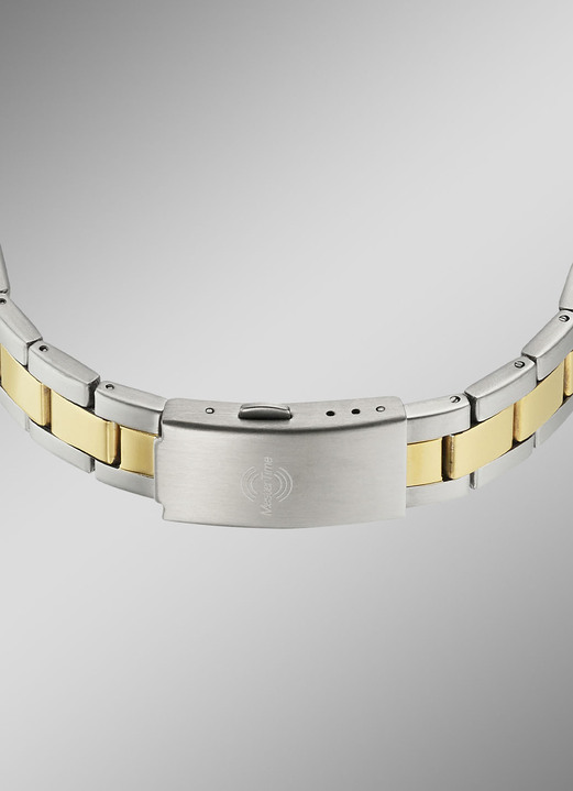 Stahlband / Metallband - Master Time Funkuhr für Damen Ansicht 3 Stahlband / Metallband - Master Time Funkuhr für Damen, in Farbe  Ansicht 3