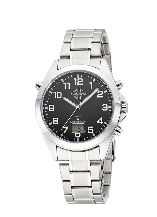 Funkuhren/Solaruhren - Master Time Funk-Herrenuhr, in Farbe  Ansicht 4