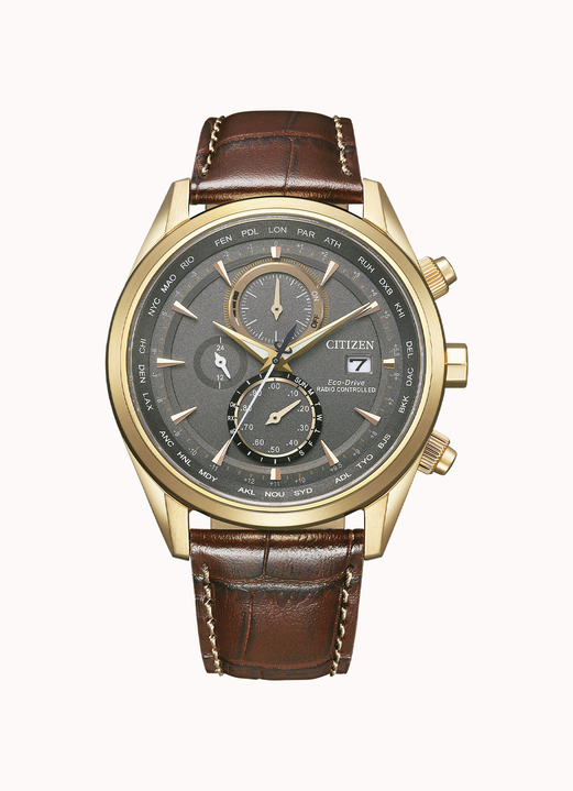 Funkuhren/Solaruhren - Funk-Solar-Herrenuhr, in Farbe  Ansicht 2