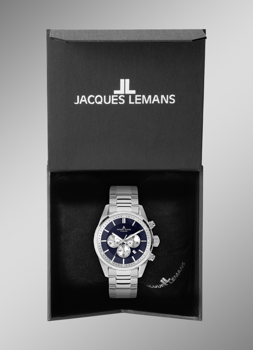 Quartzuhren - Sportliche Herrenuhr aus massiv Edelstah Ansicht 3 Quartzuhren - Sportliche Herrenuhr aus massiv Edelstah, in Farbe  Ansicht 3