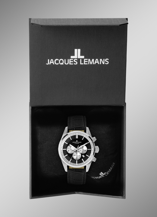 Chronographen - Jacques Lemans 42-6.1A  Herrenuhr Ansicht 3 Chronographen - Jacques Lemans 42-6.1A  Herrenuhr, in Farbe  Ansicht 3