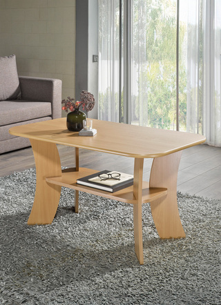 Couchtische - Couchtisch mit Melaminharzbeschichtung, in Farbe EICHE-SONOMA