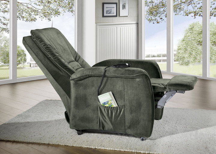 TV-Sessel / Relax-Sessel - Gemütlicher TV-Sessel, in Farbe BEIGE, in Ausführung TV-Sessel, mechanisch Ansicht 4