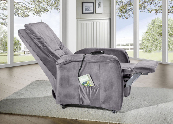 TV-Sessel / Relax-Sessel - Gemütlicher TV-Sessel, in Farbe BEIGE, in Ausführung TV-Sessel, mechanisch Ansicht 6