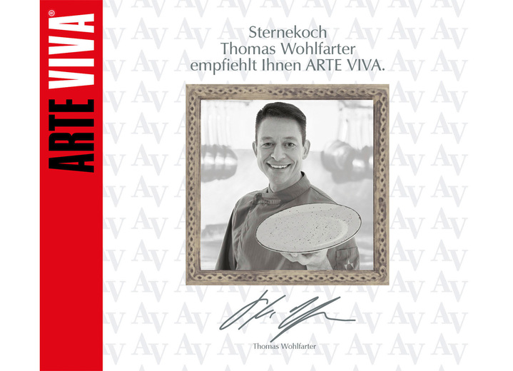 Geschirr - Kombi-Service, 16-teilig, aus Feinsteinzeug im Natur-Look, in Farbe BEIGE-TÜRKIS Ansicht 2