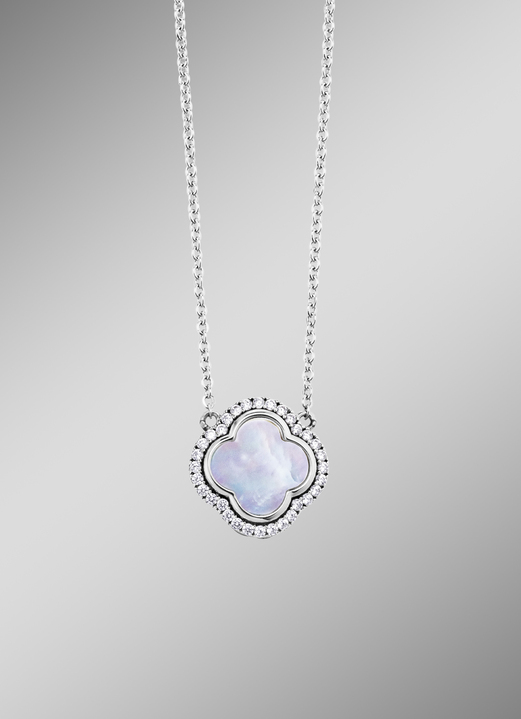 Halsketten - Halskette Silber 925/-, in Farbe  Ansicht 1