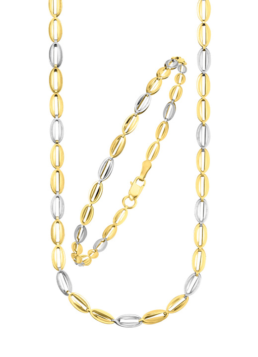 - Durchbrochene Garnitur in Bicolor, in Farbe , in Ausführung Armband Ansicht 4