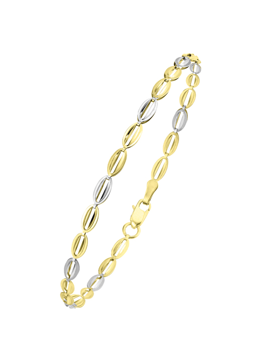 - Durchbrochene Garnitur in Bicolor, in Farbe , in Ausführung Armband Ansicht 2