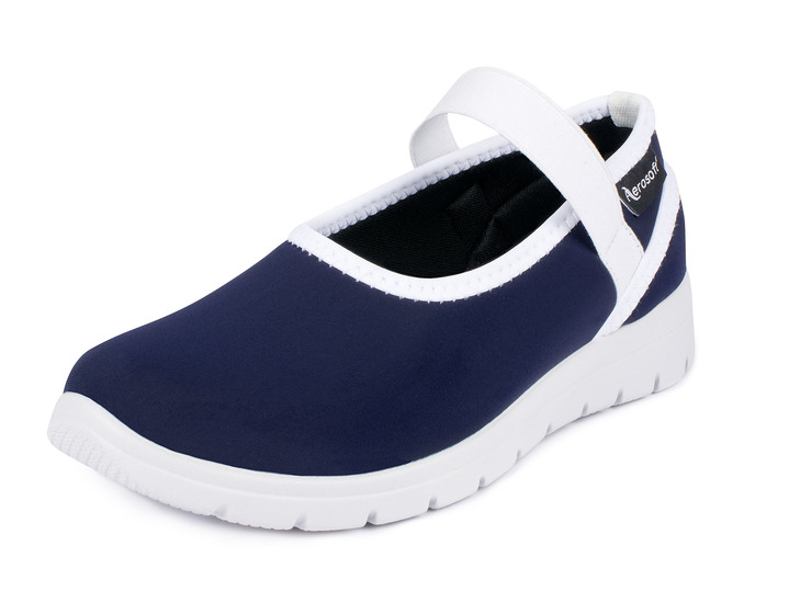 Pumps & Ballerina - Ballerina-Stretchschuh Ansicht 4 Pumps & Ballerina - Ballerina-Stretchschuh, in Größe 036 bis 042, in Farbe SCHWARZ Ansicht 4