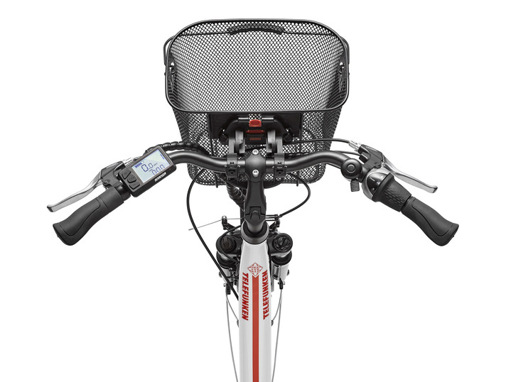 Akku-Zweiräder - City-E-Bike mit Komfort-Ausstattung von Telefunken, in Farbe WEISS Ansicht 2