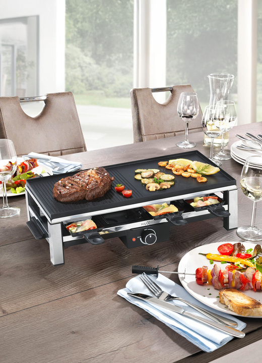Kochen & Grillen - Raclette-Grill, in Farbe SCHWARZ Ansicht 4