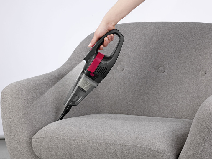 - Akku-Handstaubsauger mit EPA-Filter, in Farbe GRAU-ROT Ansicht 2