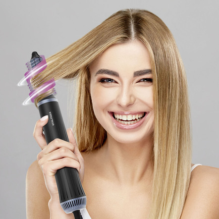 Air Curler Plus mit 6 verschiedenen Aufsätzen