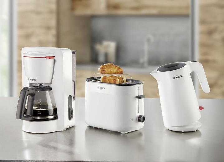 Küchengeräte-Serien - Bosch Frühstücksserie My Moment im kompakten Design, in Farbe WEISS, in Ausführung Toaster Ansicht 1