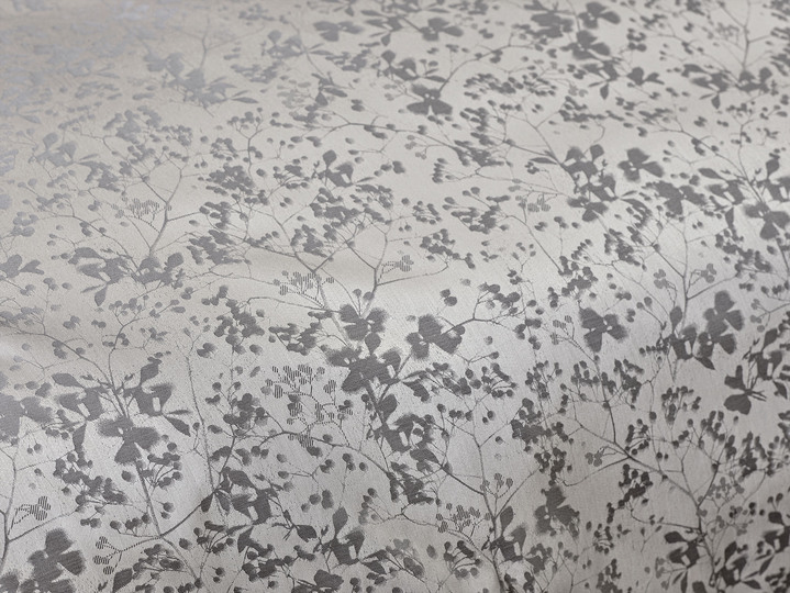 Bettwäschegarnituren - Superangenehme, hochwertige Bettwäsche-Garnitur, in Größe 112 (80/80 cm + 135/200 cm) bis 122 (Kissenbezug, 40/ 40 cm), in Farbe GRAU-GOLD Ansicht 4