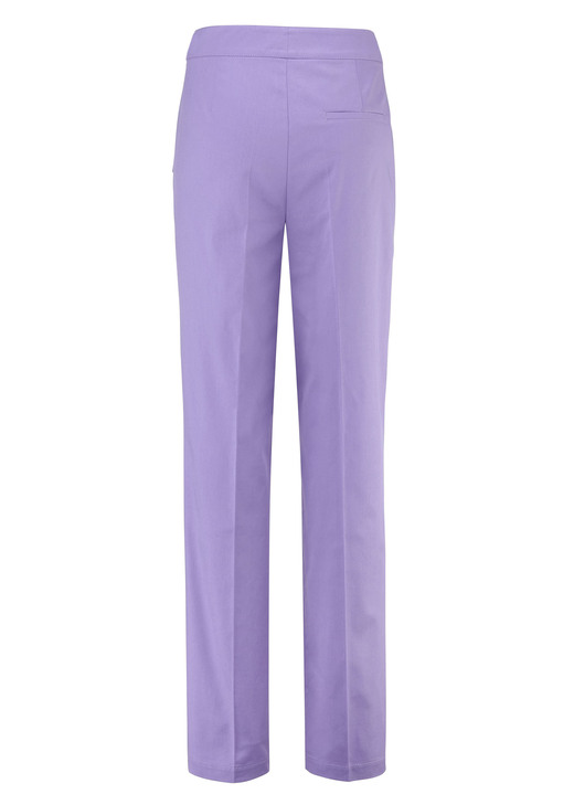 Hosen mit Knopf- und Reißverschluss - Hose mit sportivem Chic, in Größe 018 bis 050, in Farbe MARINE Ansicht 4