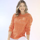 Basics - Pullover in Mustermix, in Größe L(44/46) bis XS(32/34), in Farbe MANDARINE – Farbe MANDARINE – Ansicht 3