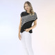 Hosen mit Knopf- und Reißverschluss - Caprihose in 4-Pocket-Form – Farbe WEISS – Ansicht 6 Hosen mit Knopf- und Reißverschluss - Caprihose in 4-Pocket-Form, in Größe 018 bis 052, in Farbe WEISS – Farbe WEISS – Ansicht 6