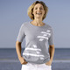 Pullover - Pulli mit Intarsien-Vorderteil – Farbe GRAU-WEISS Pullover - Pulli mit Intarsien-Vorderteil, in Größe 038 bis 054, in Farbe MARINE-WEISS