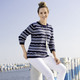 Hosen in Schlupfform - Magic-Jeans mit hohem Stretchanteil – Farbe WEISS – Ansicht 3 Hosen in Schlupfform - Magic-Jeans mit hohem Stretchanteil, in Größe 019 bis 058, in Farbe WEISS – Farbe WEISS – Ansicht 3